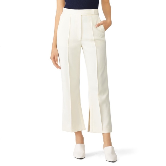 3.1 PHILLIP LIM tailored slit twill flare pants size 2 - Picture 1 of 16